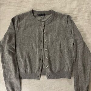 Brandy Melville Gray Button Cardigan